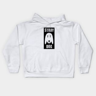 stray dog Kids Hoodie